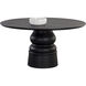 Quinton 60 X 60 inch Black Dining Table